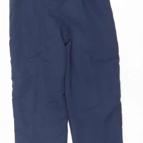 Slazenger Boys Blue 7-8 Years Track Pants Quick Dry Polyester Sports Trousers