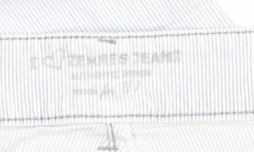 7 For All Mankind Womens Blue Straight Jeans Size L
