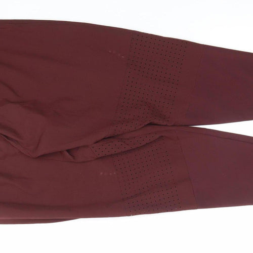 Alphalete Mens Brown Infinity Jogger Trousers L Slim Fit Gym Training