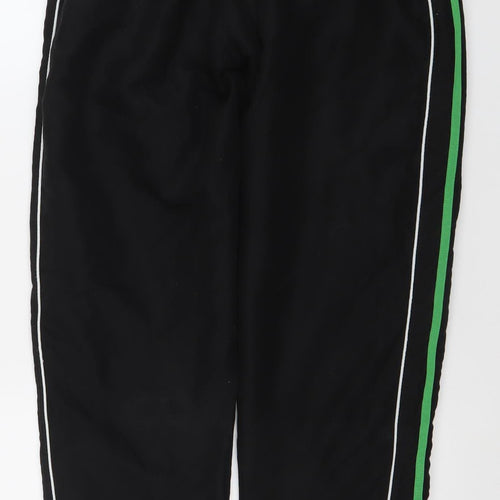 Intosport Men’s Black Track Pants M Quick Dry Straight Leg