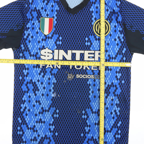 L.C. SPORT Men’s Blue Inter Milan Football Jersey Shirt S