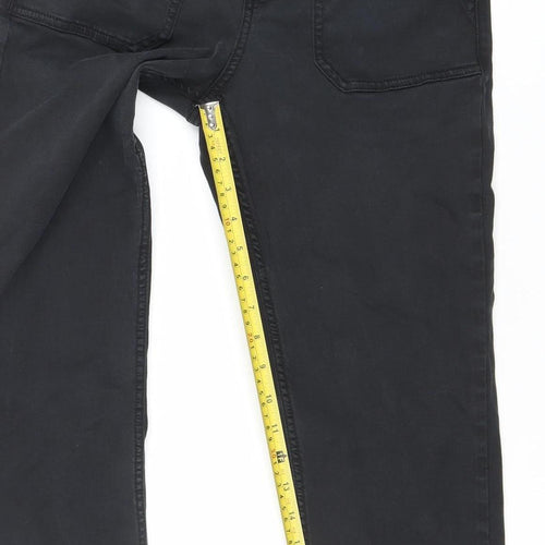 F&F Women's Black Straight Stretch Jeans Size 12