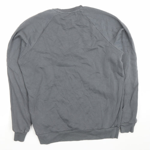 Under Armour Men’s Grey Small Crew Neck Pullover Sweatshirt