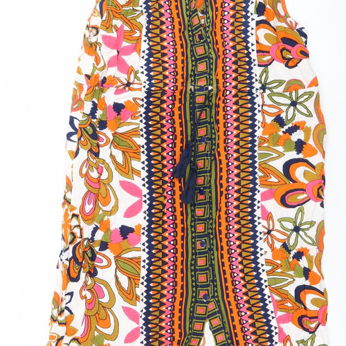 Grace Boutique Women’s Multicoloured Bohemian Midi Dress Size 14 Viscose