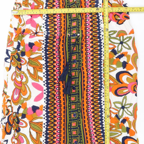 Grace Boutique Women’s Multicoloured Bohemian Midi Dress Size 14 Viscose