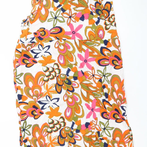 Grace Boutique Women’s Multicoloured Bohemian Midi Dress Size 14 Viscose