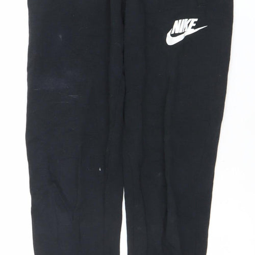 Nike Women's Black XS Jogger Sweatpants with Drawstring Waist