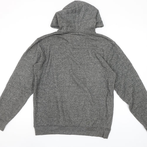 Vans Men's Grey Pullover Hoodie Small Regular Fit Fleece Sweatshirt