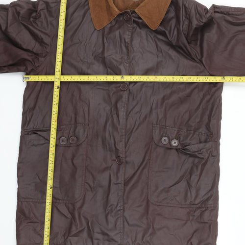 Glodagh Callaghan Women’s Brown Mid-Length Overcoat Size 14