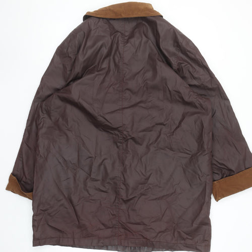 Glodagh Callaghan Women’s Brown Mid-Length Overcoat Size 14