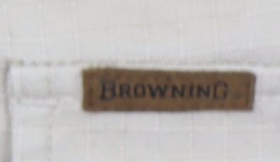 Browning Men's Beige Cargo Shorts Size 40 Cotton Canvas Outdoor