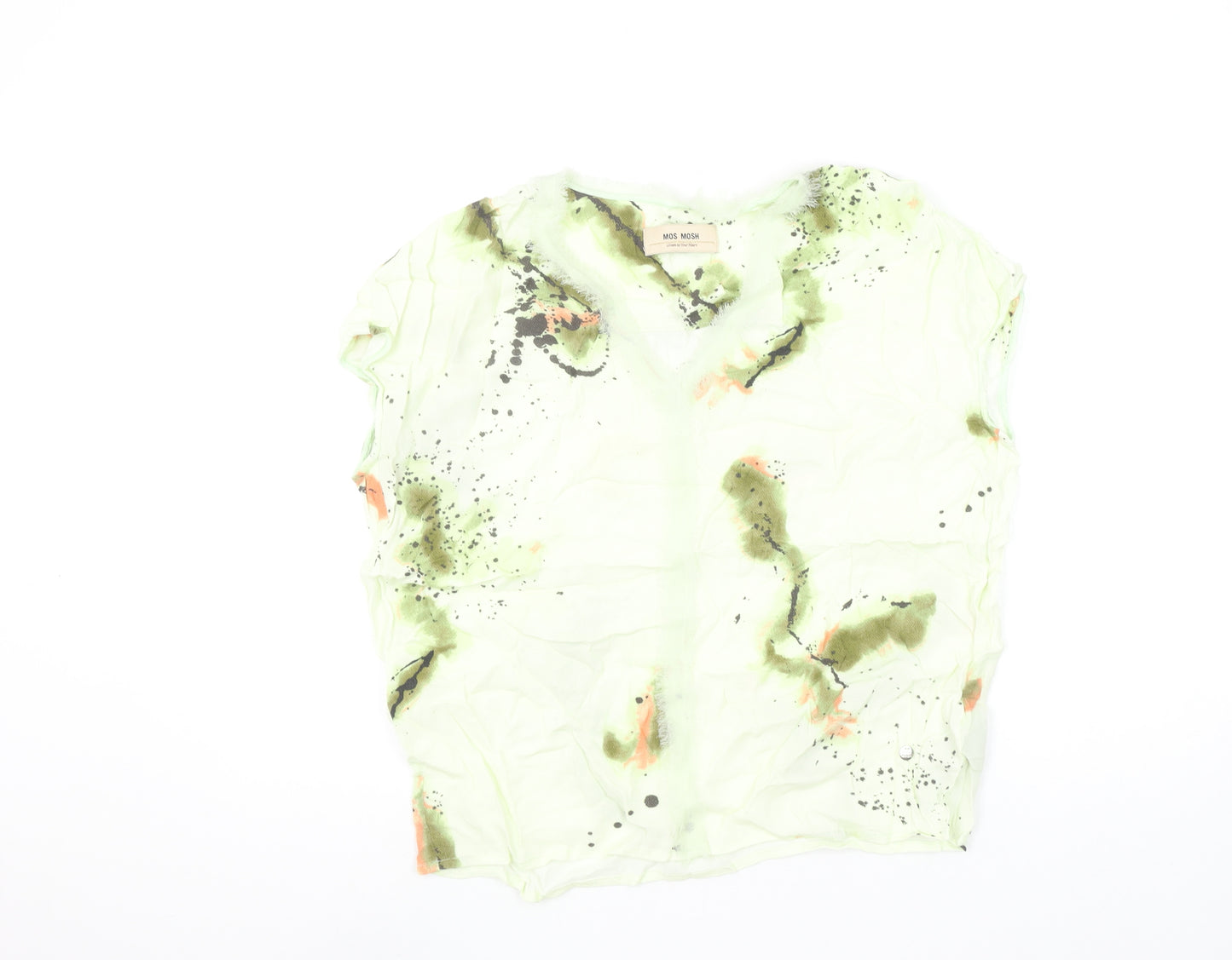 MOS MOSH Womens Multicoloured XS V-Neck Camisole Blouse