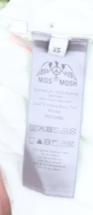 MOS MOSH Womens Multicoloured XS V-Neck Camisole Blouse