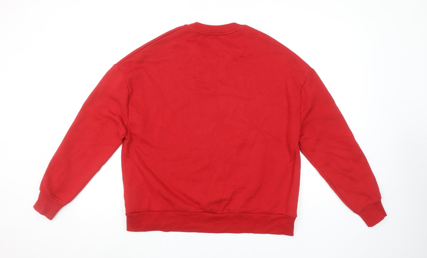 Pull & Bear Coca-Cola Red Christmas Santa Sweatshirt Women’s Small