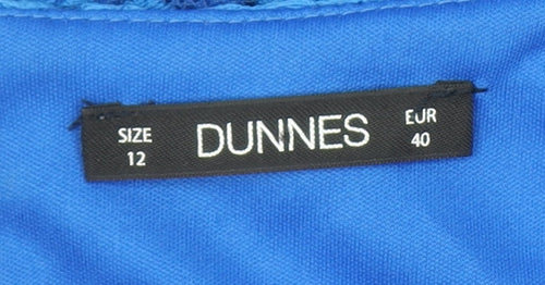 Dunnes Women’s Blue Lace Sheath Knee Length Dress Size 12