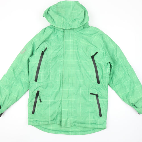 Shredz Green Waterproof Windproof Ski Jacket Teens Size 164 Hooded