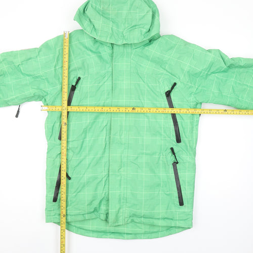Shredz Green Waterproof Windproof Ski Jacket Teens Size 164 Hooded