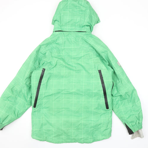 Shredz Green Waterproof Windproof Ski Jacket Teens Size 164 Hooded