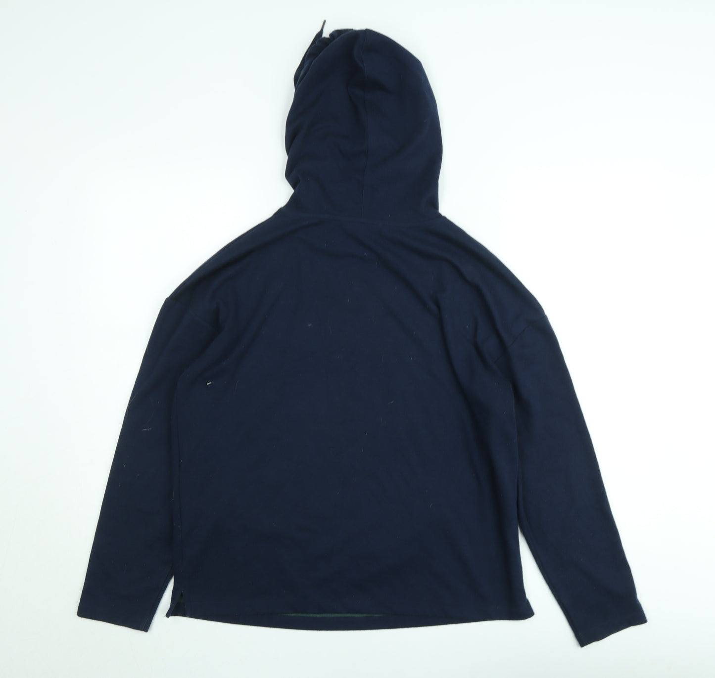 Marks and Spencer Men's Blue 'Lovely' Pullover Hoodie Size M