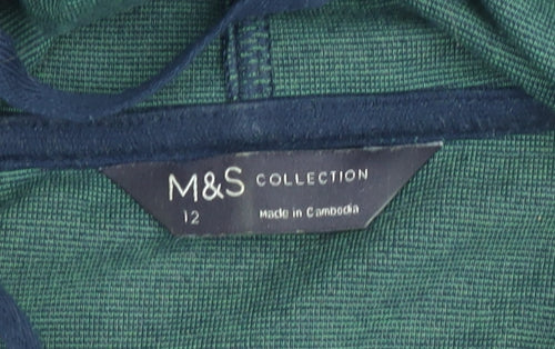 Marks and Spencer Men's Blue 'Lovely' Pullover Hoodie Size M