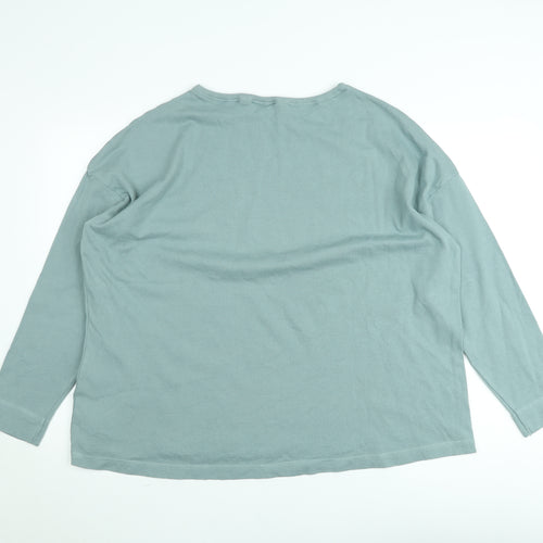 Choppers Women’s Blue Pullover Sweatshirt Size 12 Cotton Long Sleeve