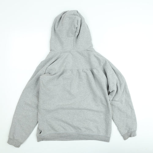 O'Neill Men's Grey XL Pullover Hoodie with V-Neck and Pockets