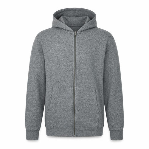 Marks and Spencer Teens Grey Full Zip Hoodie Fleece Lined XS