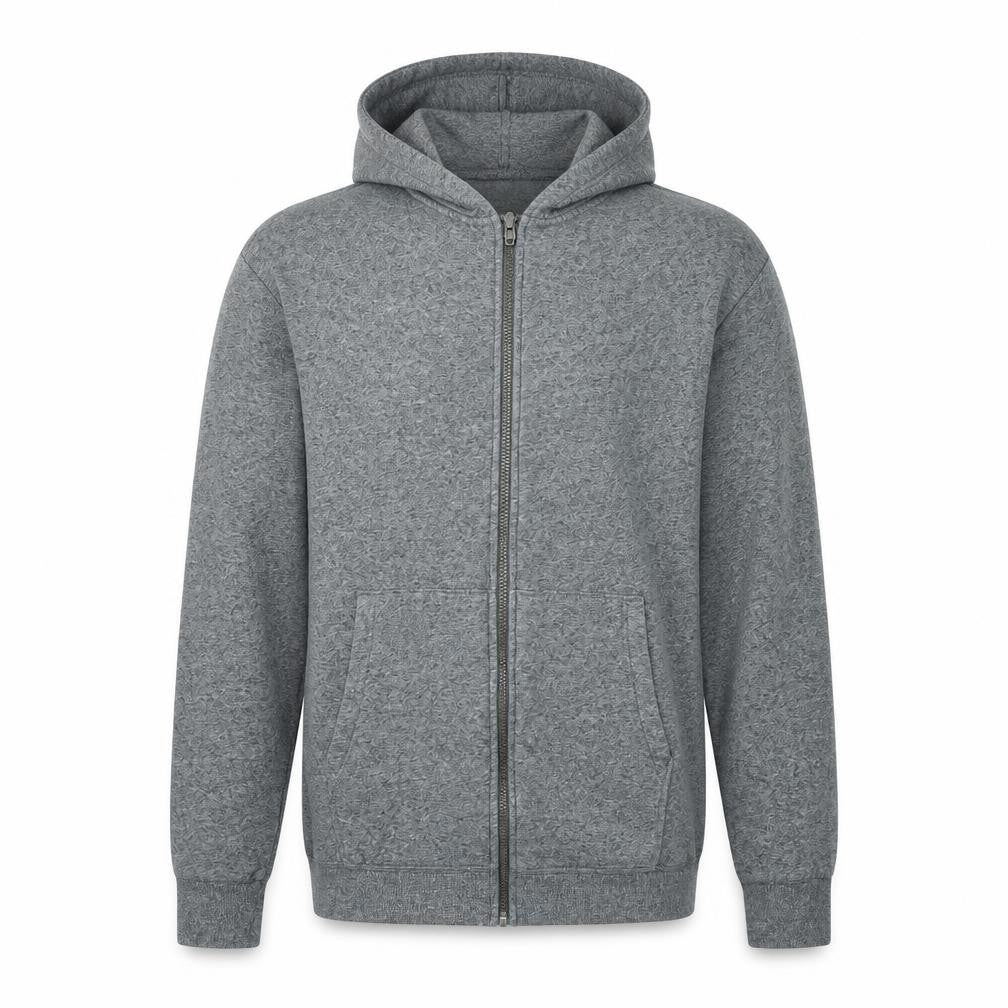 Marks and Spencer Teens Grey Full Zip Hoodie Fleece Lined XS