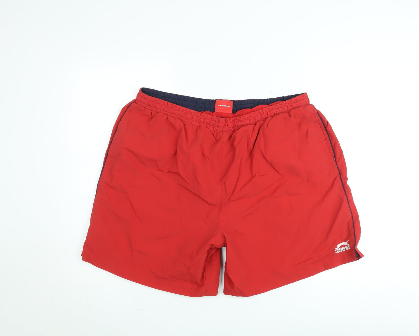 Slazenger Men's Red 2XL Sports Swim Shorts Elastic Waist Quick Dry