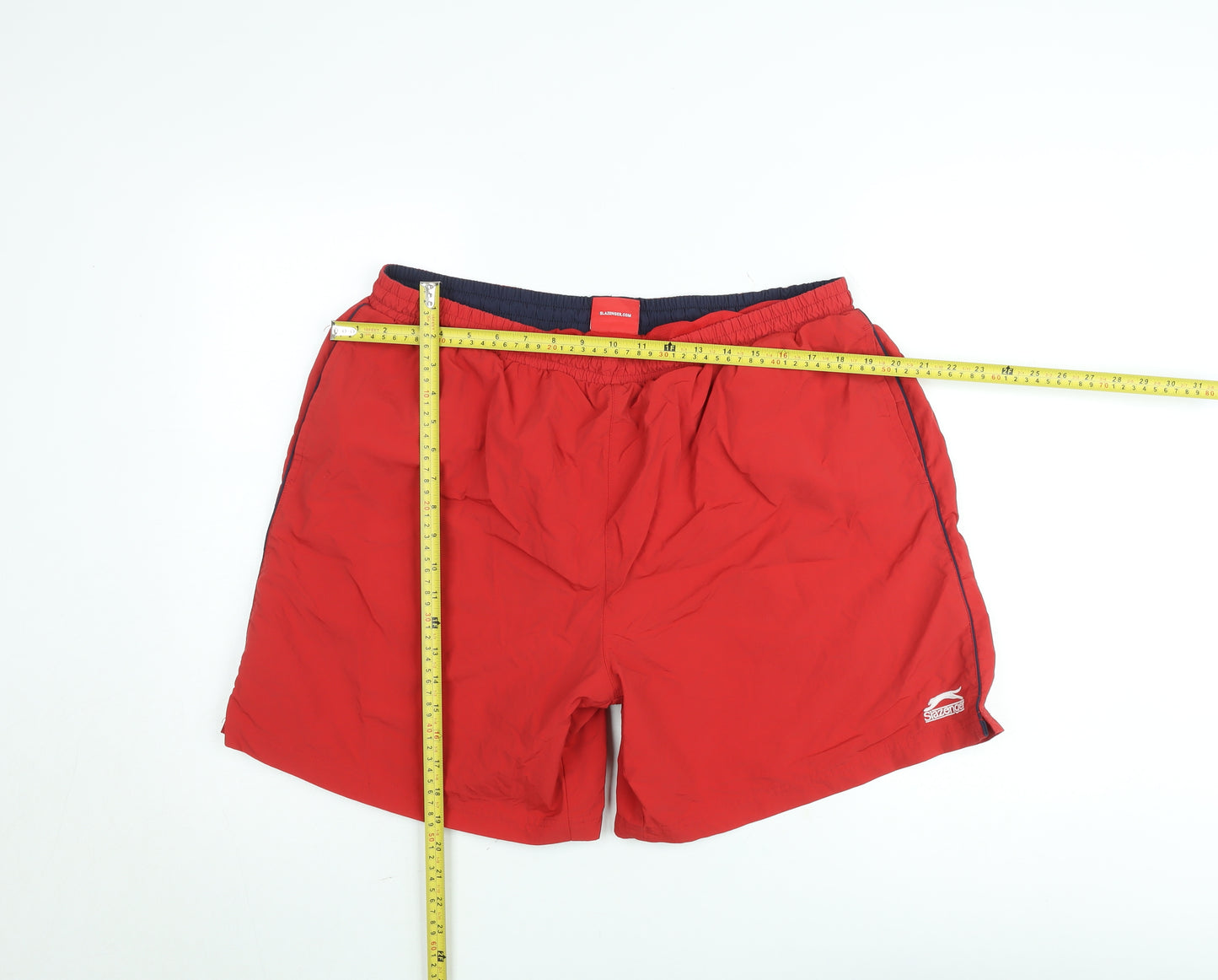 Slazenger Men's Red 2XL Sports Swim Shorts Elastic Waist Quick Dry