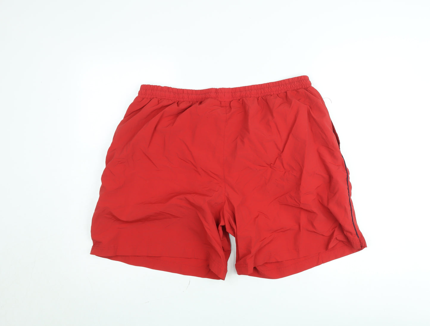Slazenger Men's Red 2XL Sports Swim Shorts Elastic Waist Quick Dry