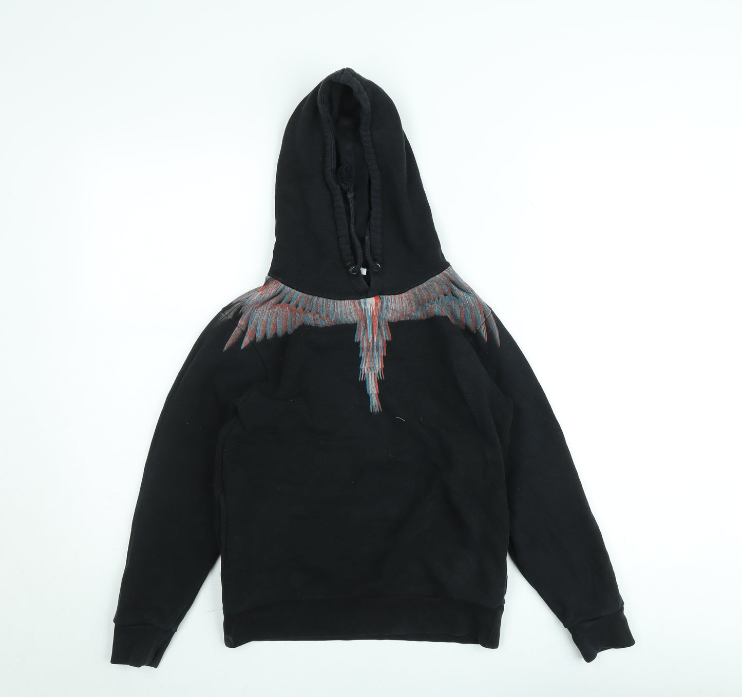 Marcelo Burlon Boys Black Graphic Pullover Hoodie Size 10 Years