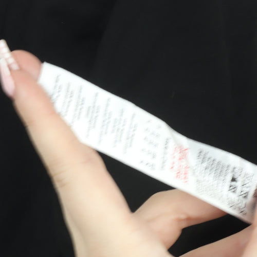 Boohoo Women's Black Strapless Bow-Back Playsuit Size 14