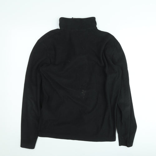 Regatta Men’s Black Fleece 1/2 Zip Sweatshirt L Outdoor Pullover