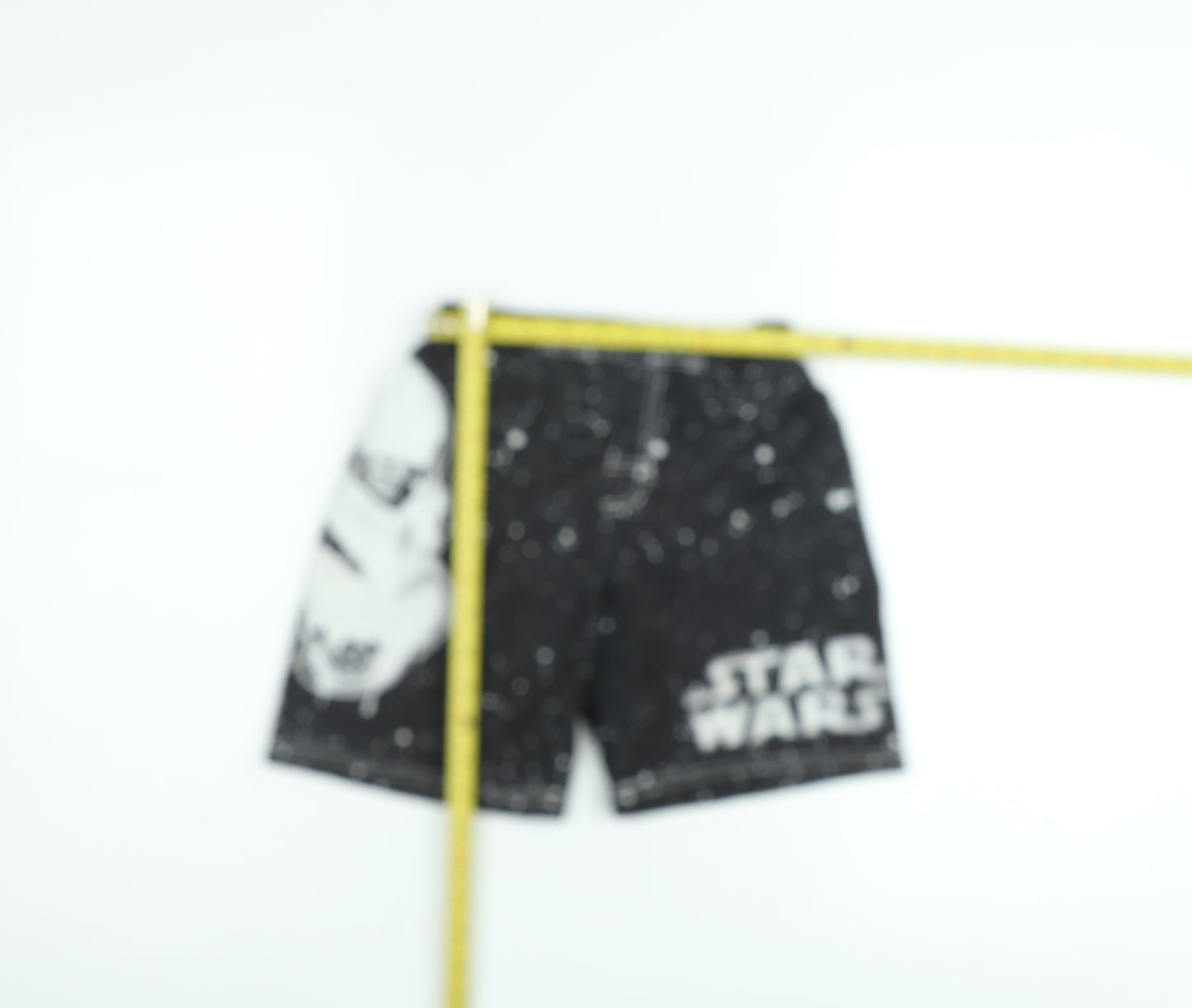 Star Wars Boys Black Stormtrooper Swim Shorts 5-6 Years Elastic Waist