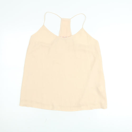 Traffic People Womens Beige Camisole Tank Top Size M