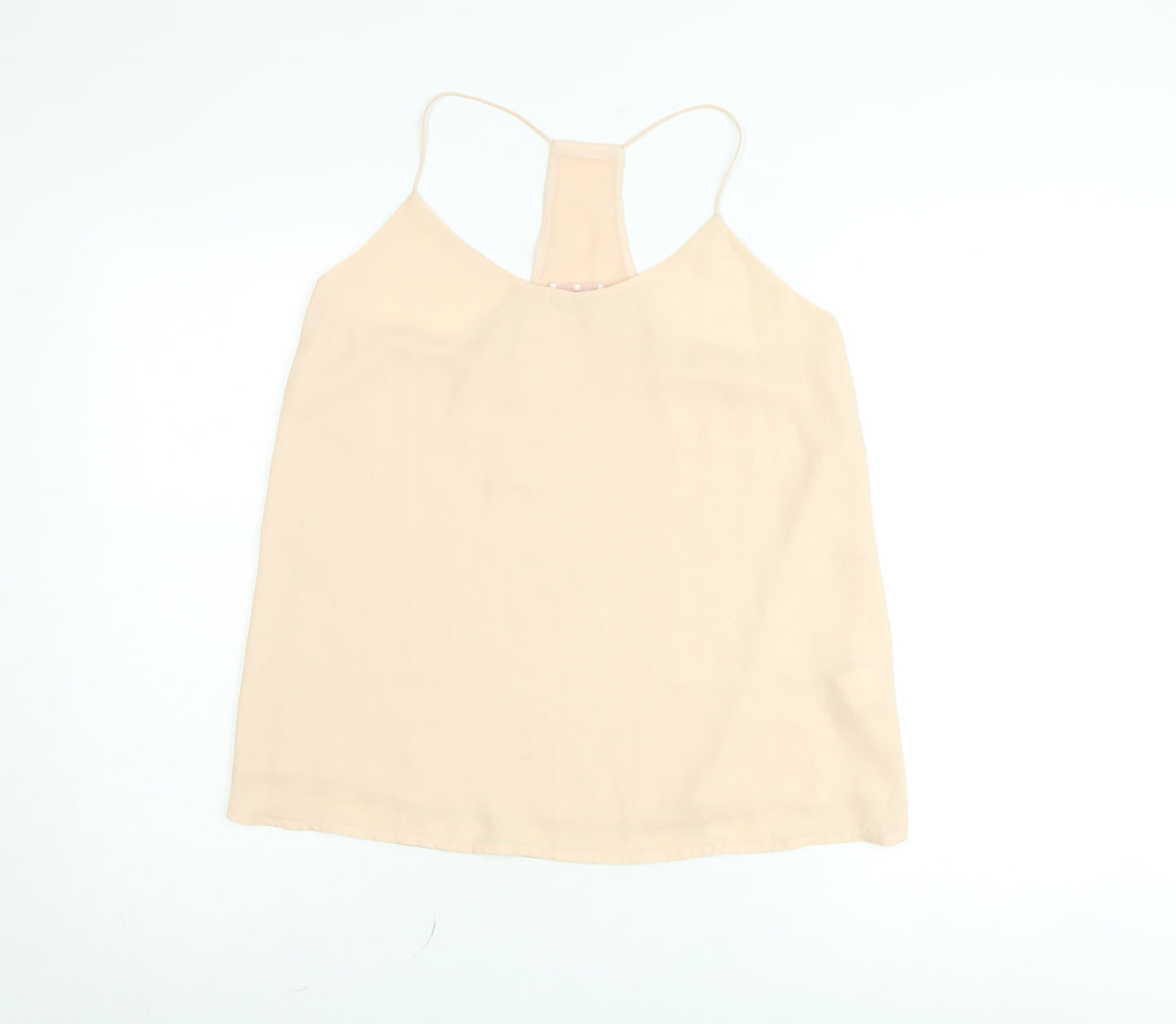 Traffic People Womens Beige Camisole Tank Top Size M