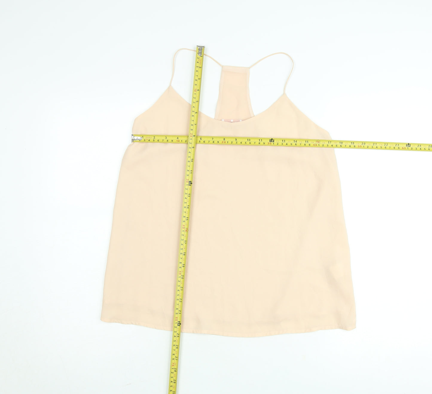 Traffic People Womens Beige Camisole Tank Top Size M