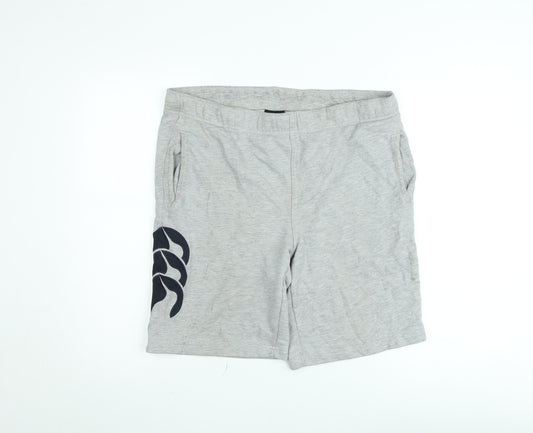Canterbury Men's Grey Sweat Shorts M Regular Fit Casual Sportswear