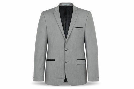 Red Herring Men’s Grey Long Slim Fit Blazer Jacket 38 Long