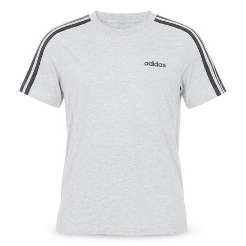Adidas Boys Grey 11-12 Years Short Sleeve Crew Neck Sports T-Shirt