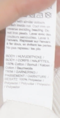 River Island Girls White Paris L'Amour Graphic T-Shirt 7-8 Years