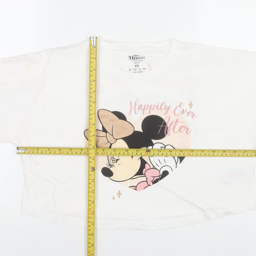 Primark Disney Minnie Mouse Bride To Be White Cotton Nightshirt XS