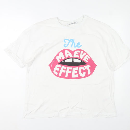 Sex Education Women’s White L Graphic T-Shirt The Maeve Effect
