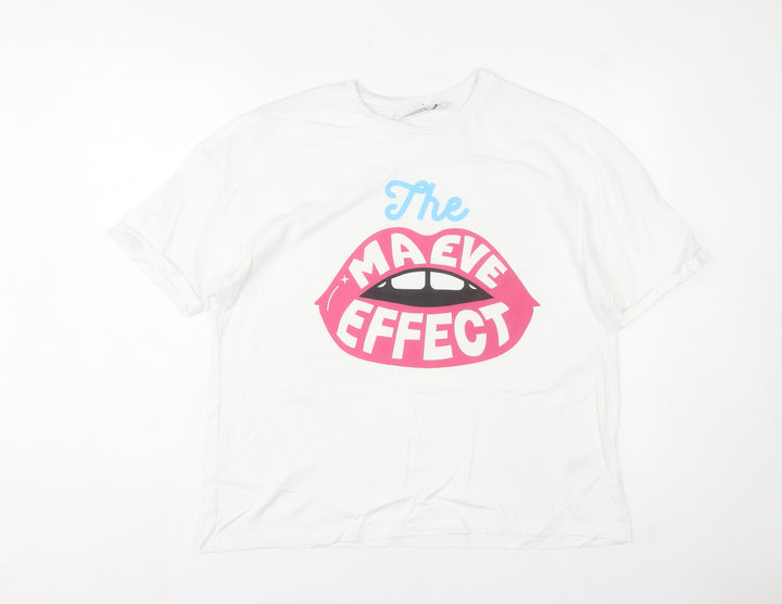 Sex Education Women’s White L Graphic T-Shirt The Maeve Effect