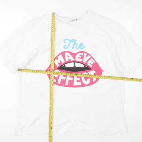 Sex Education Women’s White L Graphic T-Shirt The Maeve Effect