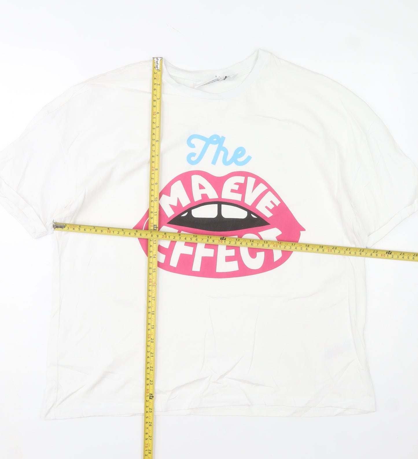 Sex Education Women’s White L Graphic T-Shirt The Maeve Effect