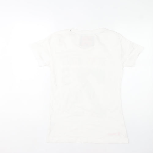 Kukri Womens White Hong Kong Sevens Cotton T-Shirt Size 10