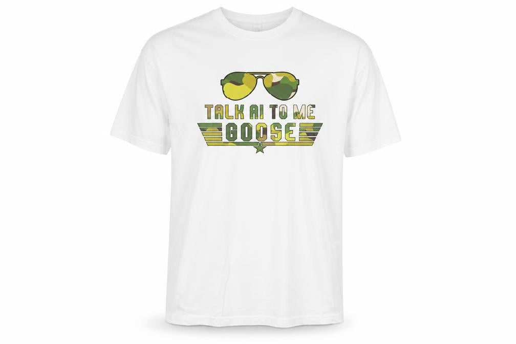 Bella + Canvas Men’s White 2XL Funny Graphic Cotton T-Shirt