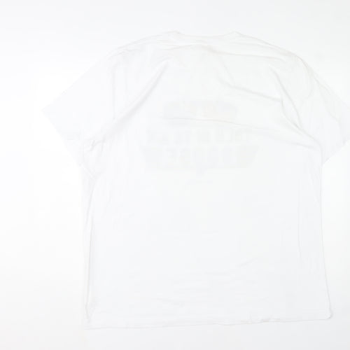 Bella + Canvas Men’s White 2XL Funny Graphic Cotton T-Shirt